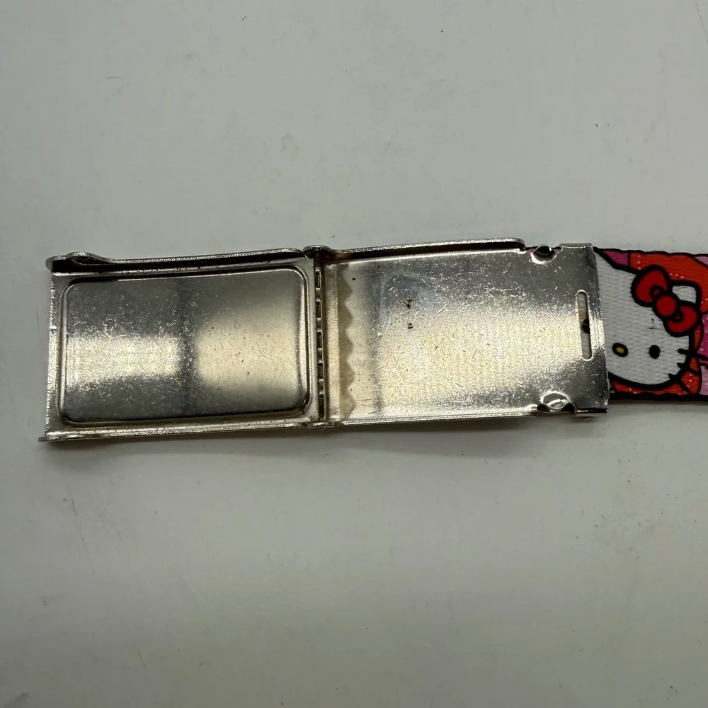 Buckle-Down Hello Kitty Pink Camo Belt Flip top Buckle Y2K USA Sanrio one size